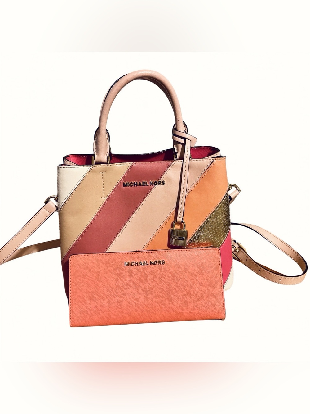 Color Block Michael Kors 2 Piece Set